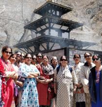 Jayashree Visvanathan Group at Muktinath Jayashree Visvanathan Group at Muktinath